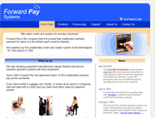 Tablet Screenshot of forwardpay.com